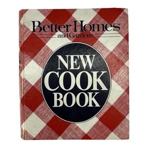 Better Homes & Gardens New Cook Book 9th Ring-Bound Edition 6th Printing 1986